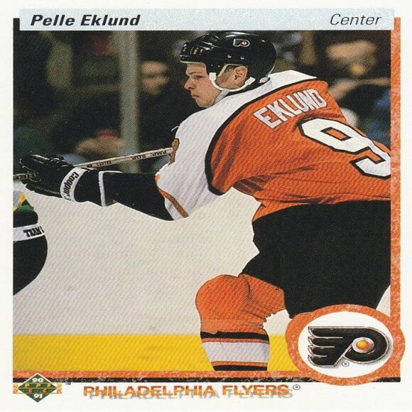 Pelle Eklund Philadelphia Flyers Hockey Card Collection - 5 Card Set - Picture 3 of 6